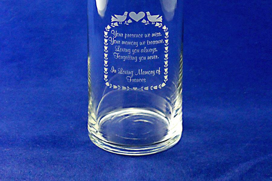 This is a beautiful Memorial Candle Keepsake to honor loved ones that are 