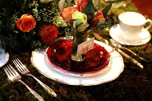 Intimate Gatherings,  Rehearsal Dinner ready, Natural elements