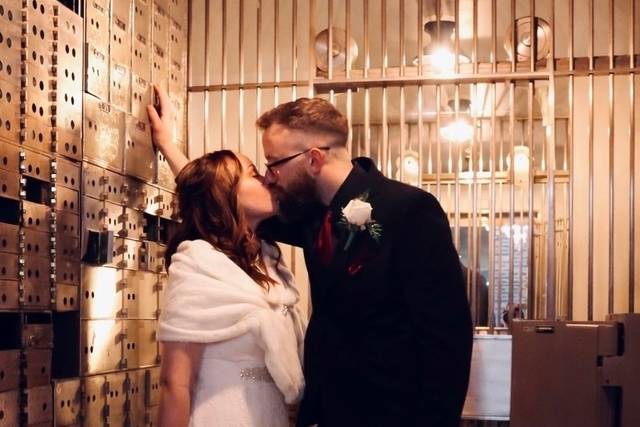 Couple Inside The Vault