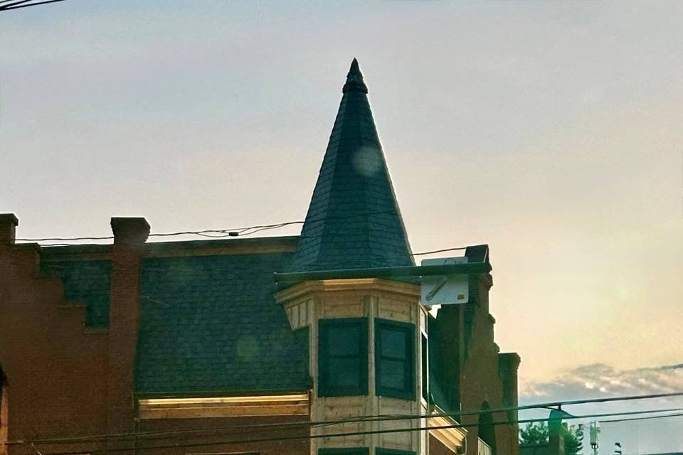 Exterior At Dusk