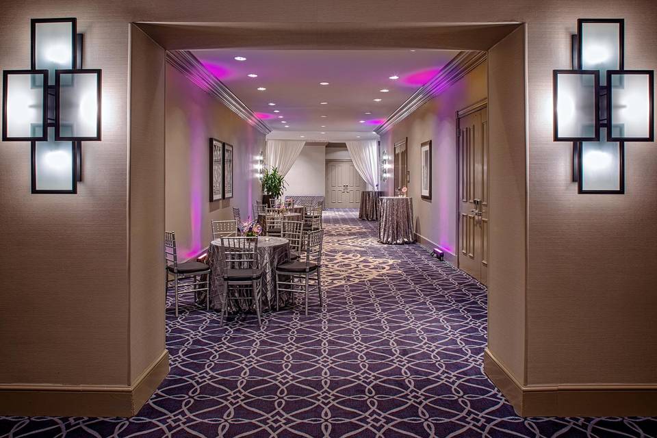Hallway reception area