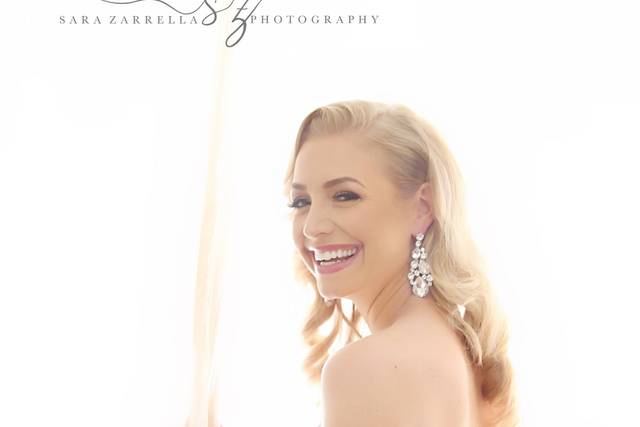 Blushing bride