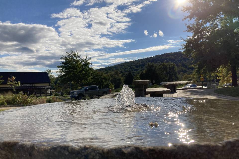 Fountain in Hillsboro, VA