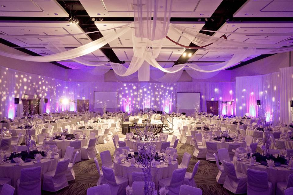 Beautiful ballroom