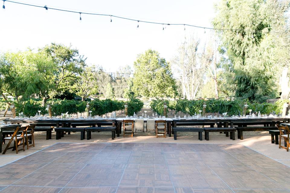 Temecula Farm Tables