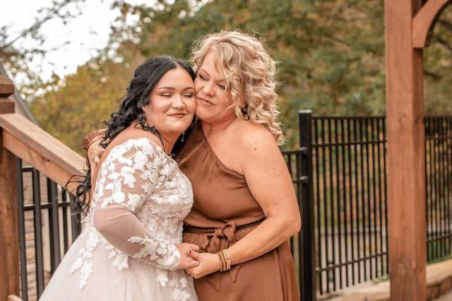 A beautiful mother and daughte