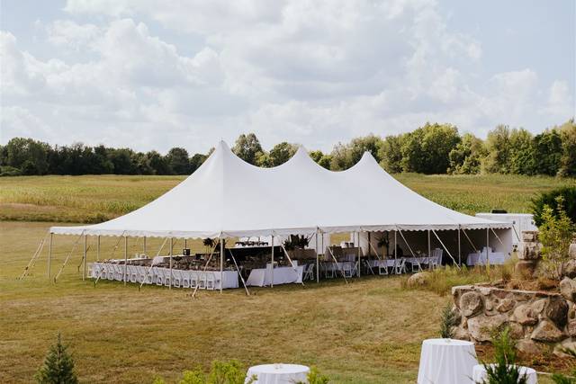 Pole Tent Reception