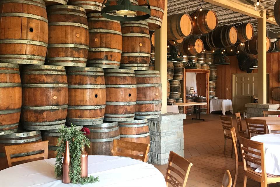 Barrel room