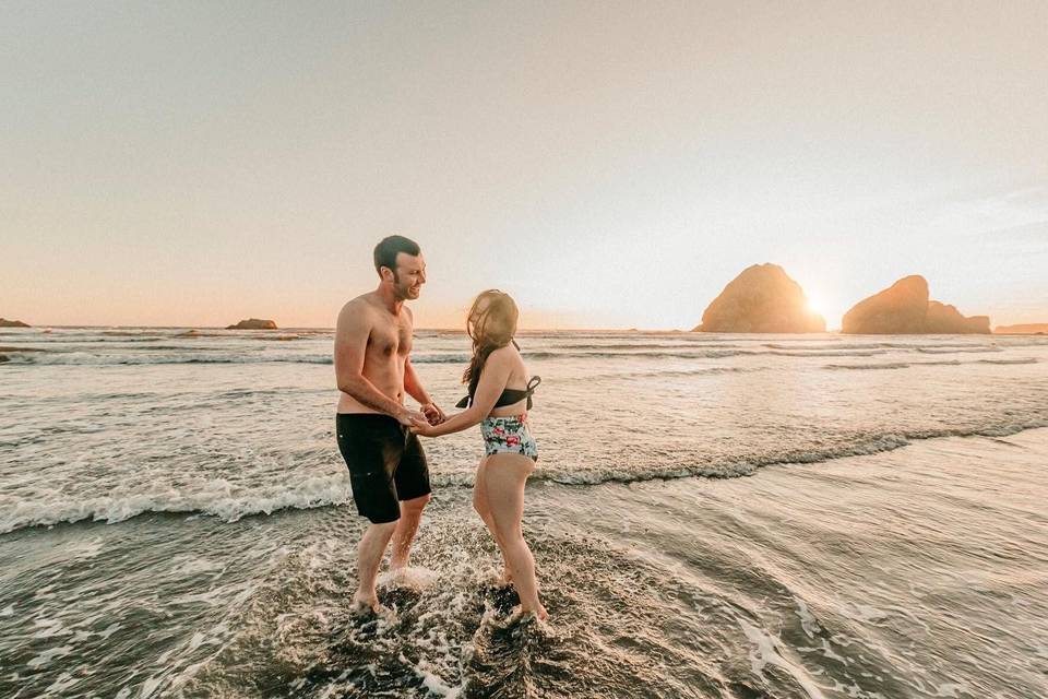 Engagement portrait