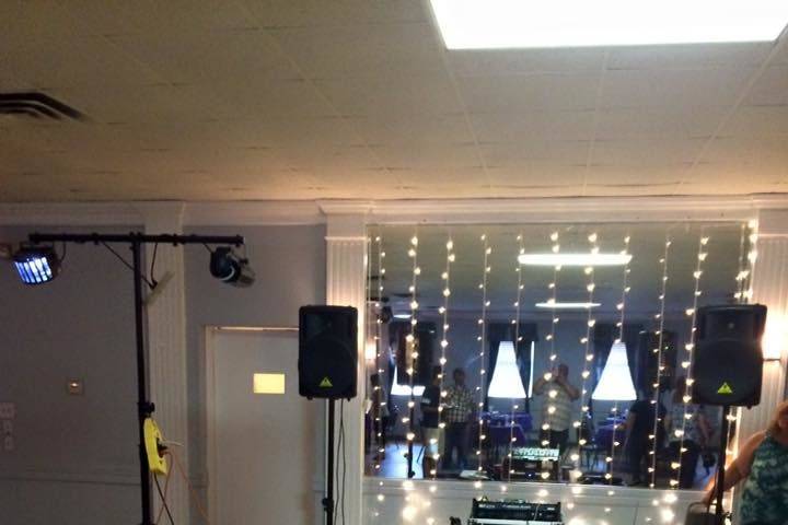 DJ setup