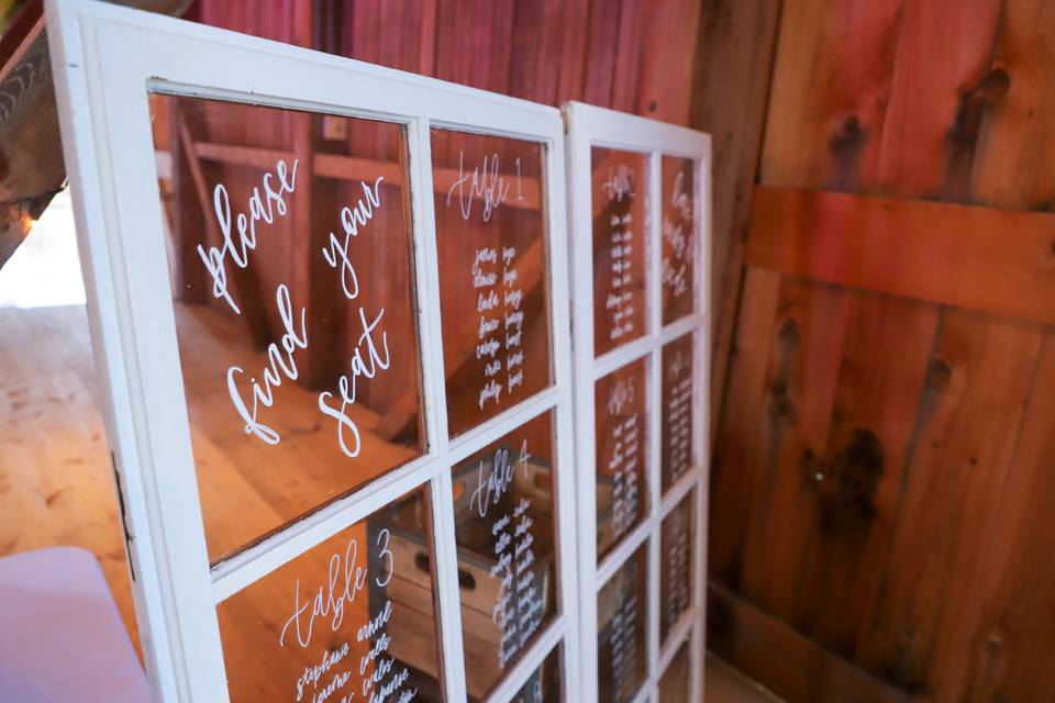 Seating Chart Idea