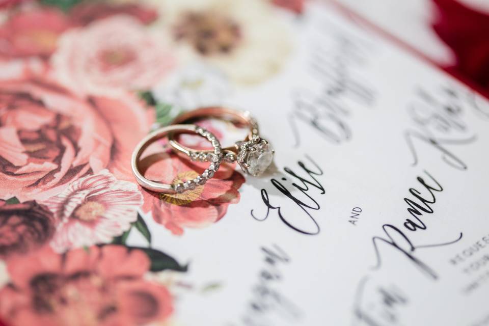Invitations and rings