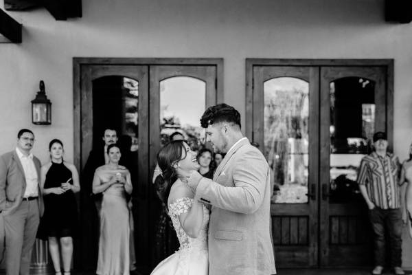 First Dance on Patio