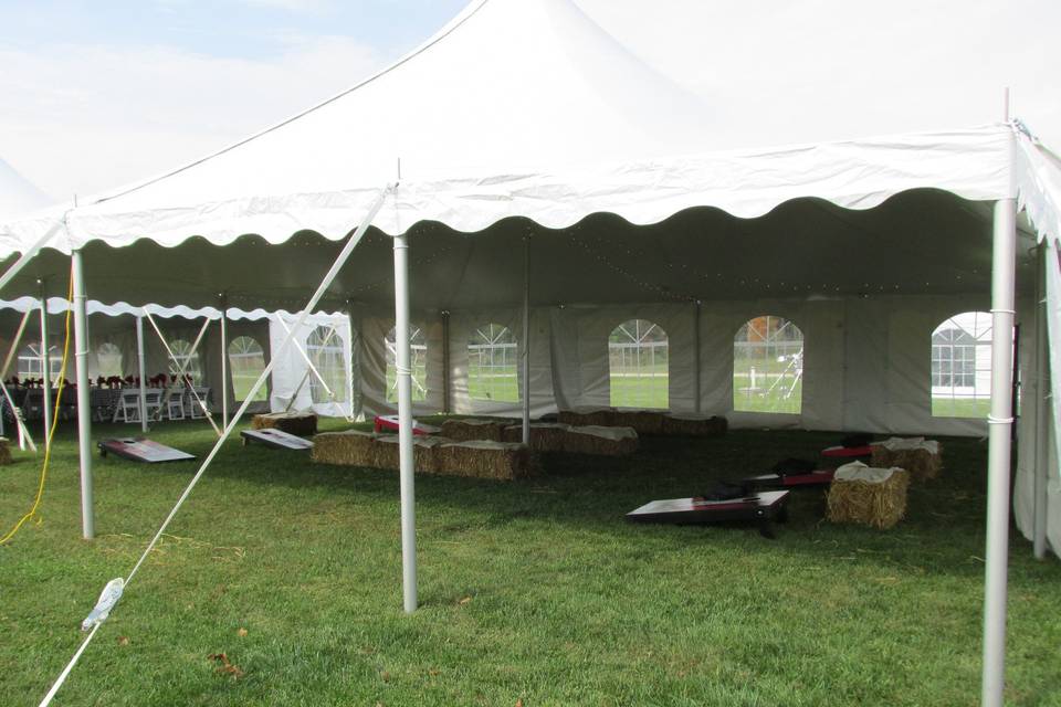 Tent setup