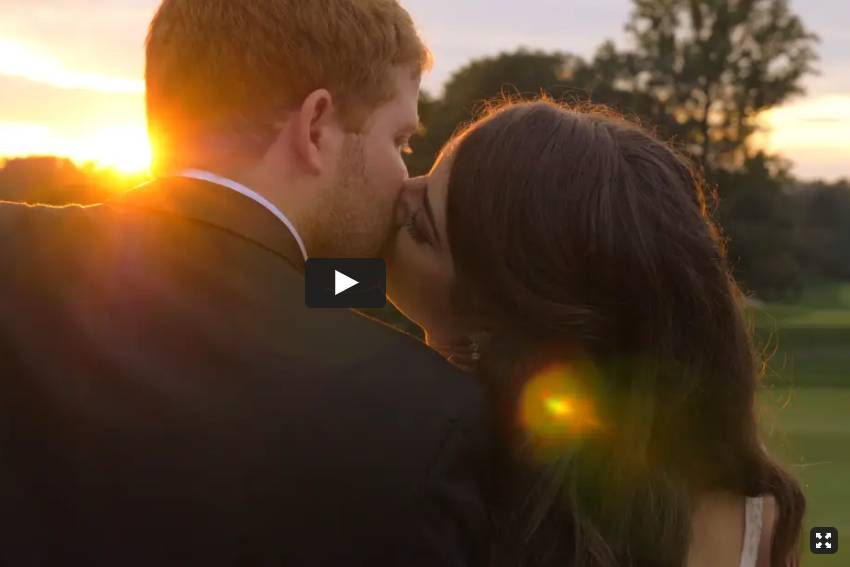 Wedding Ceremony Sunset