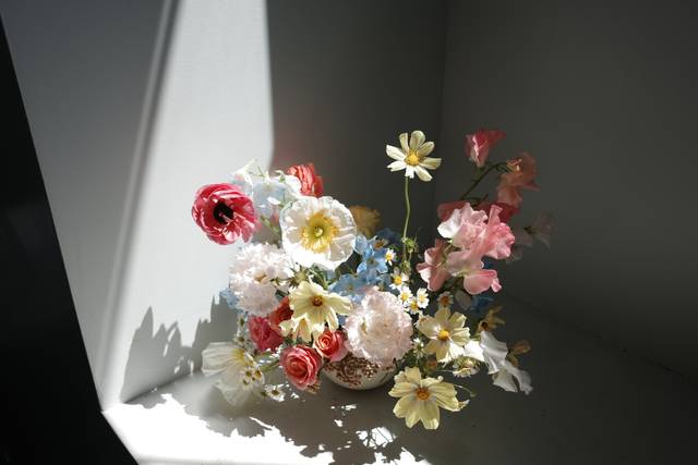 Colorful centerpiece