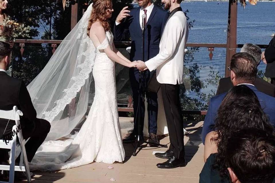 Fall vibe wedding
