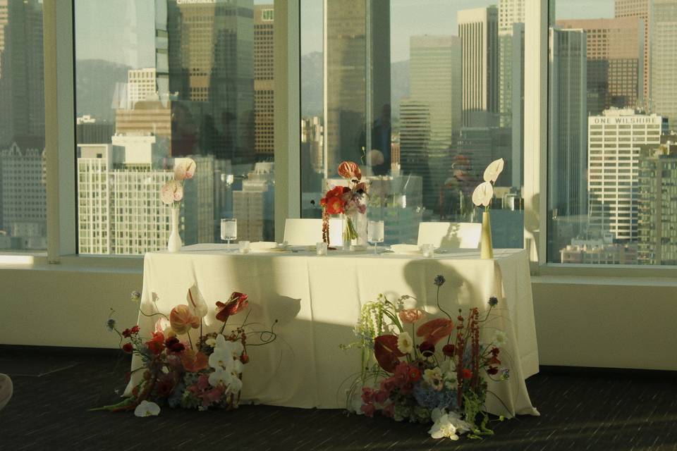 Sweetheart table