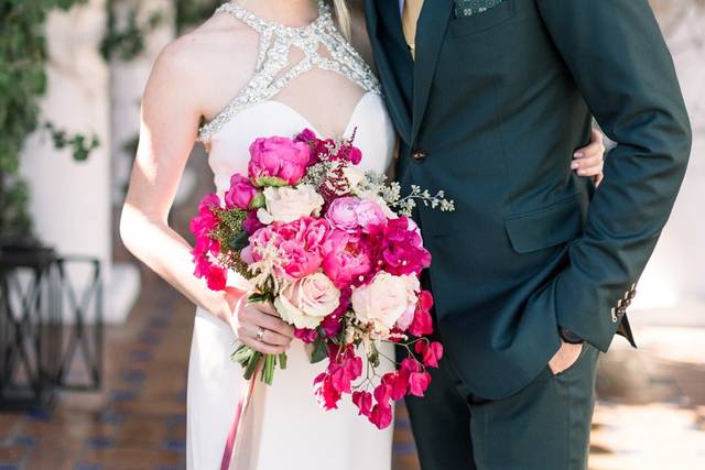 The newlyweds