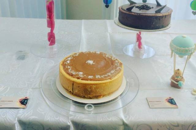 Three cakes