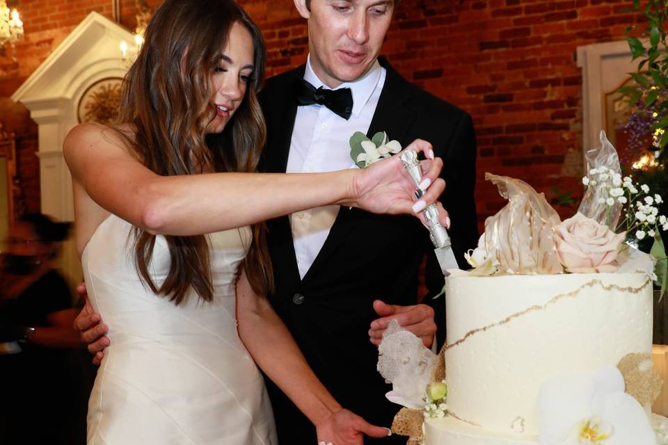 Wedding Cake Cutting