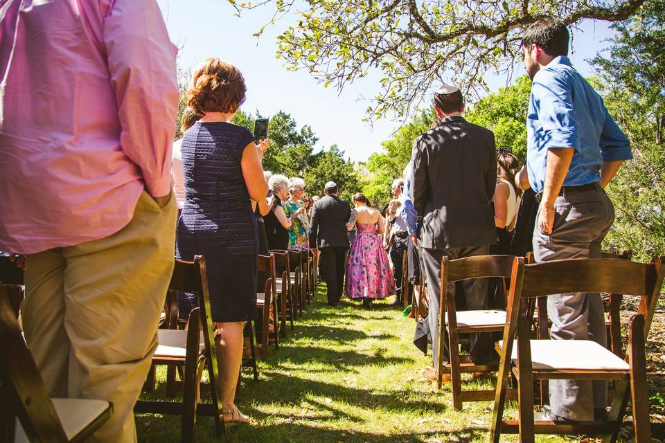 Wedding procession