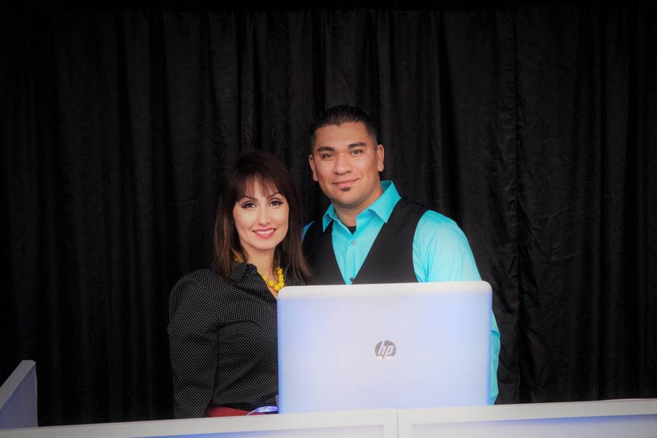 Mr. DJ & Mrs. Event Planner