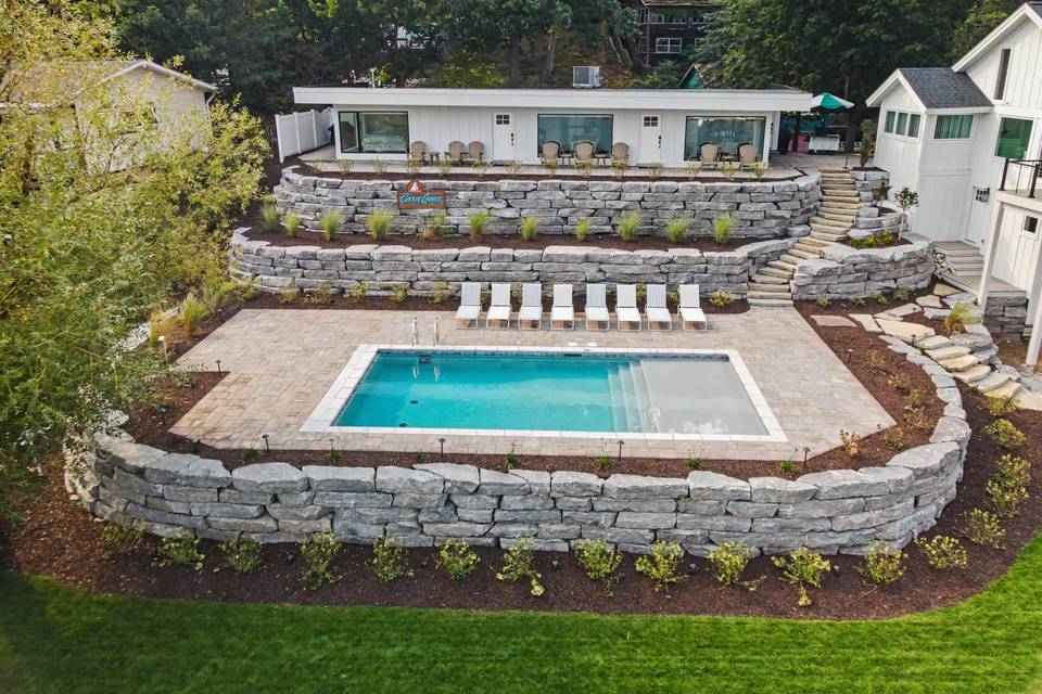 Full pool view
