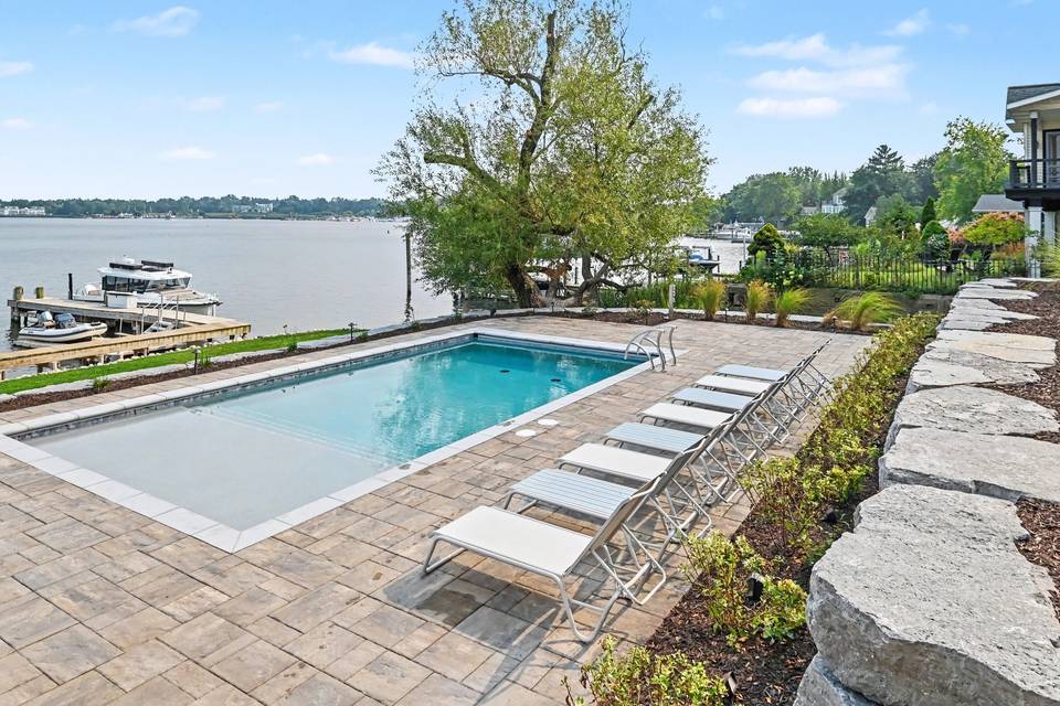 Pool area