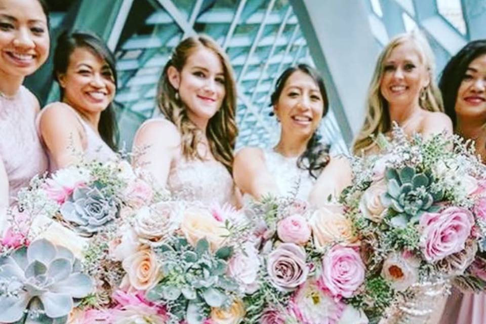 Wedding party of 7