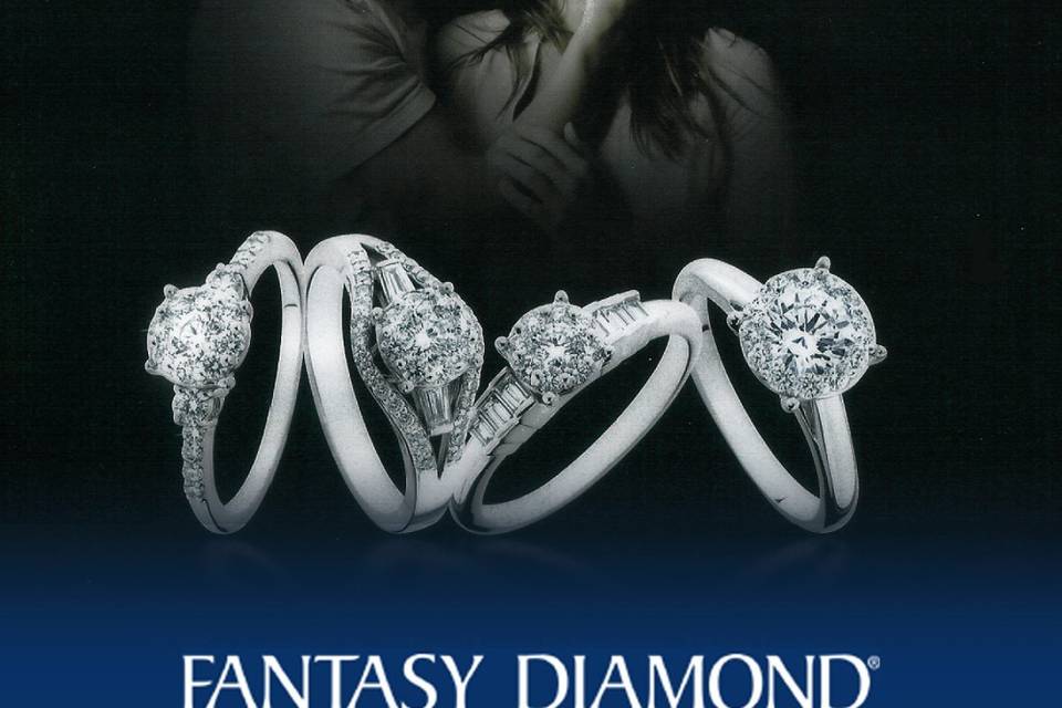 Fantasy Diamond Engagement Rings