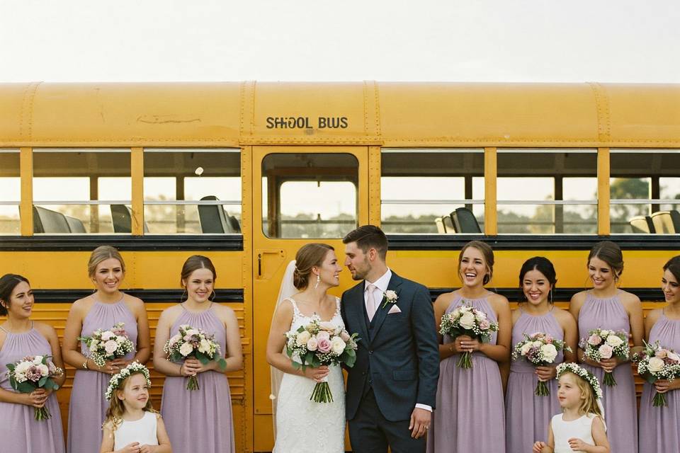 Wedding Byram Bus