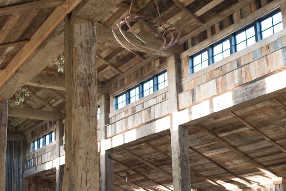 Barn interior