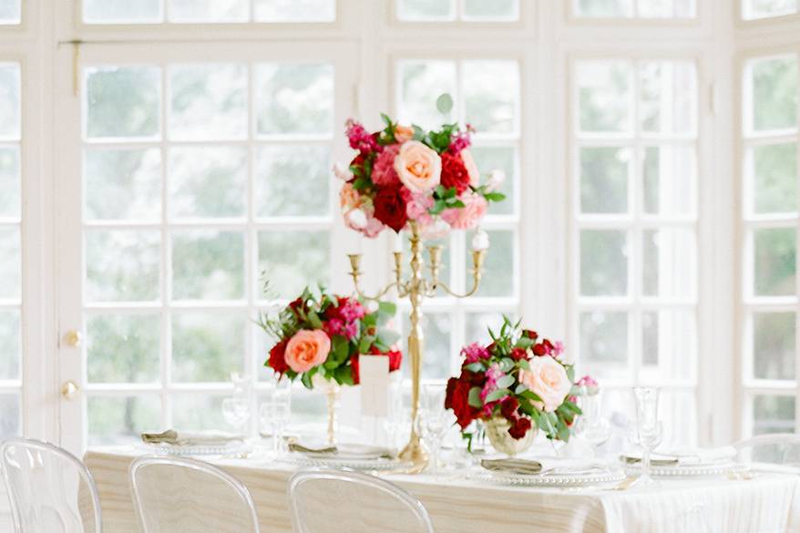 Sun porch reception