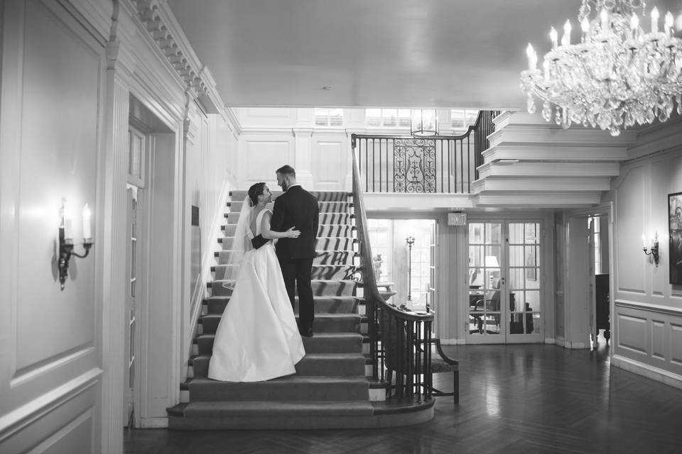 Main hall staircase