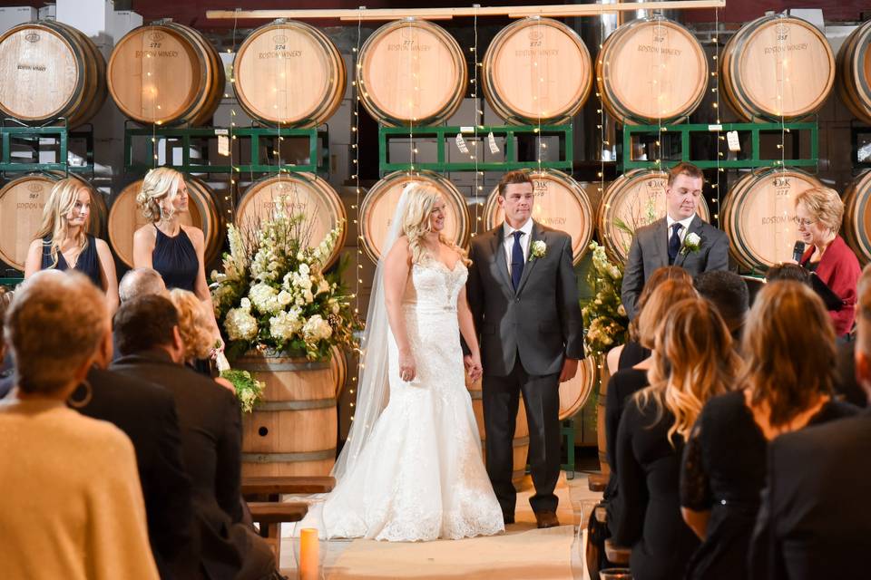 Boston Winery wedding