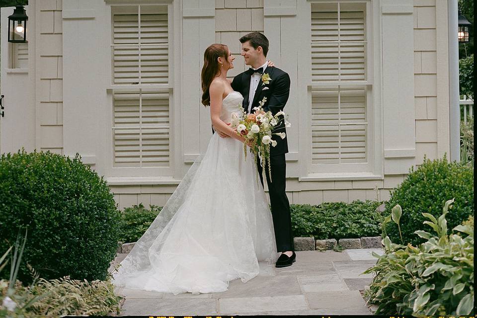 Romantic Summer Wedding Portra