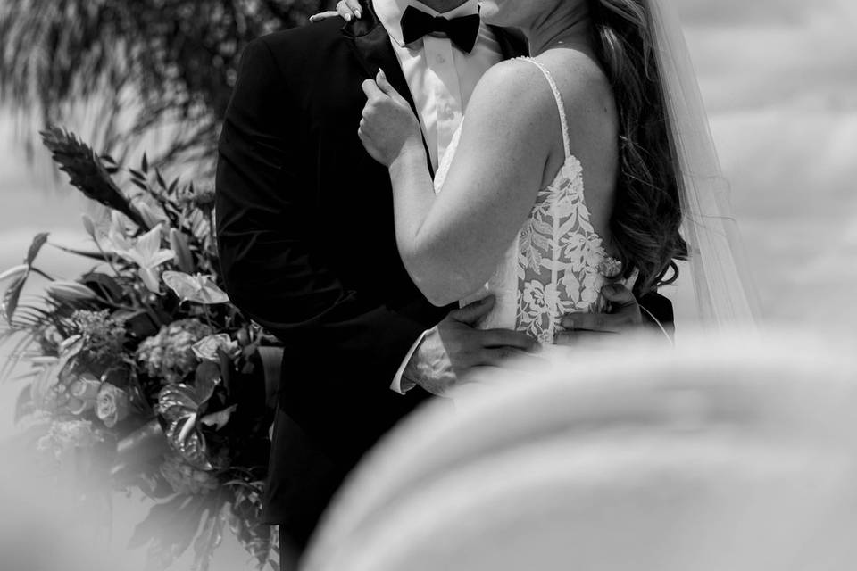 Bride & Groom B&W