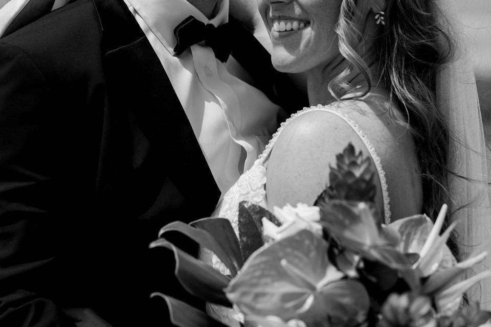 Bride & Groom Closeup