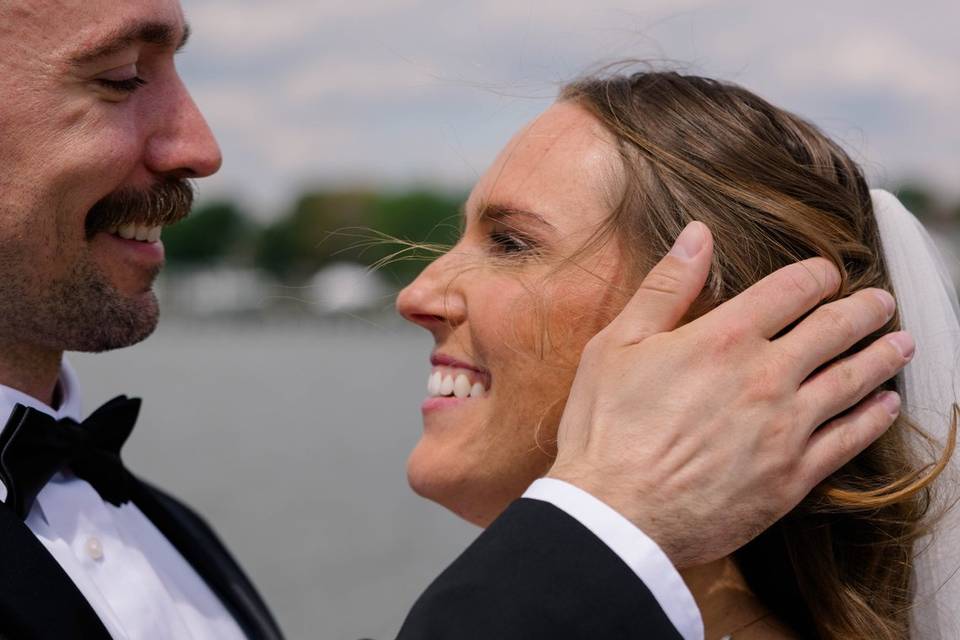 Bride & Groom Closeup