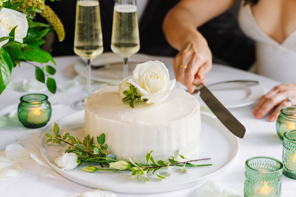 Custom Wedding Cake