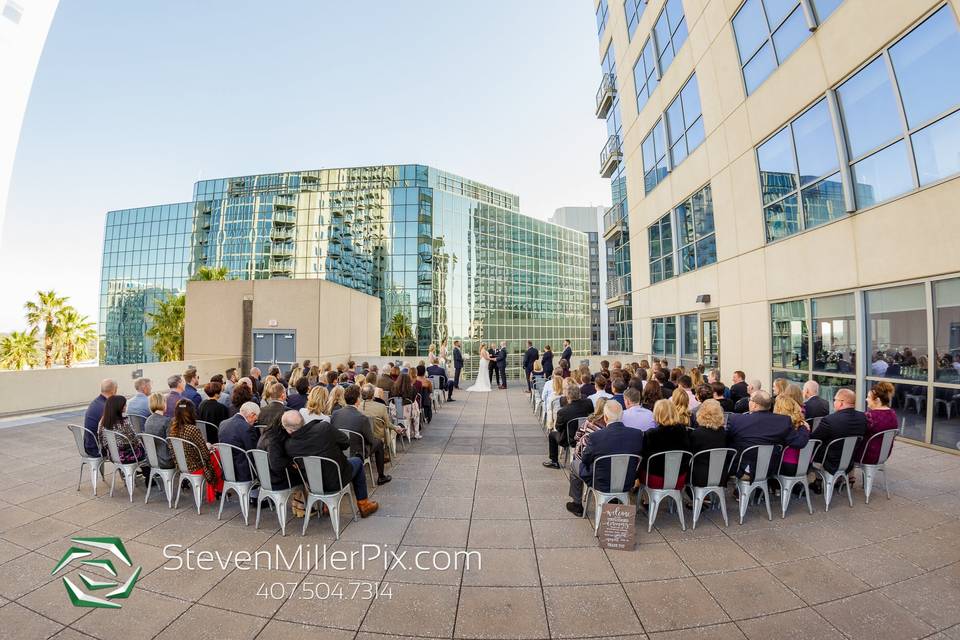 Wedding Ceremony/The Balcony