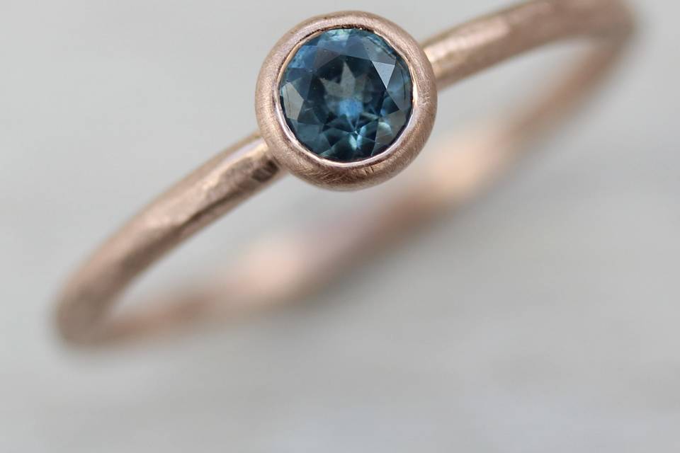 Sapphire Engagement Ring