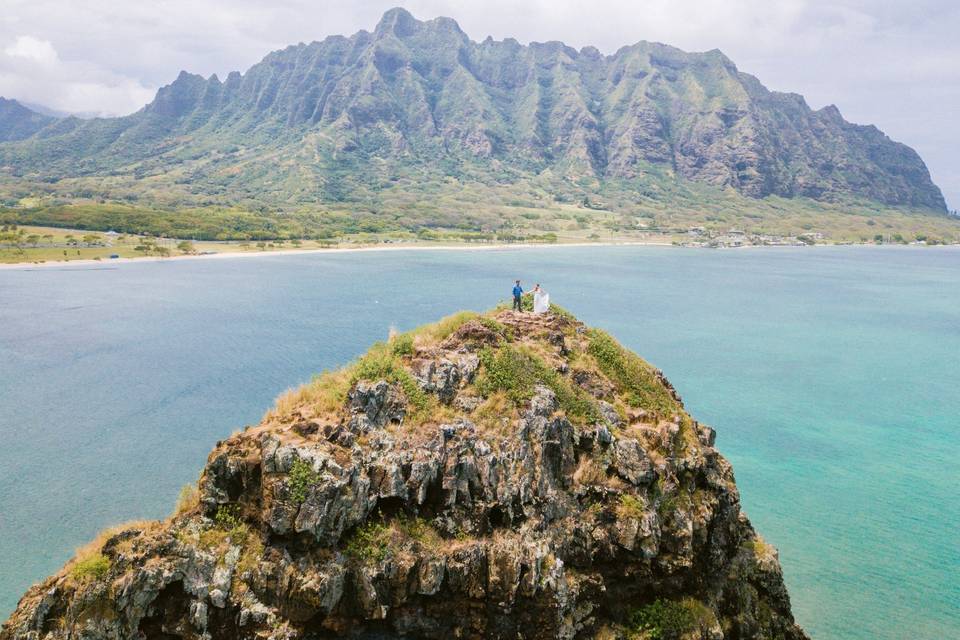 Island top elopement