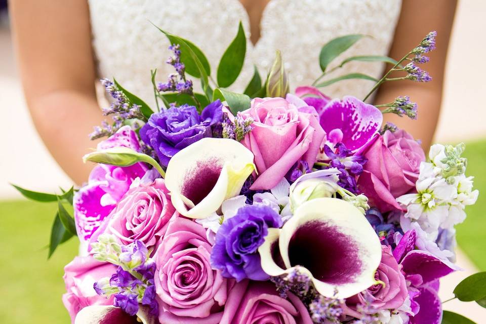 Purple bouquet