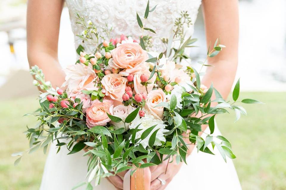 Lovely bridal bouquet