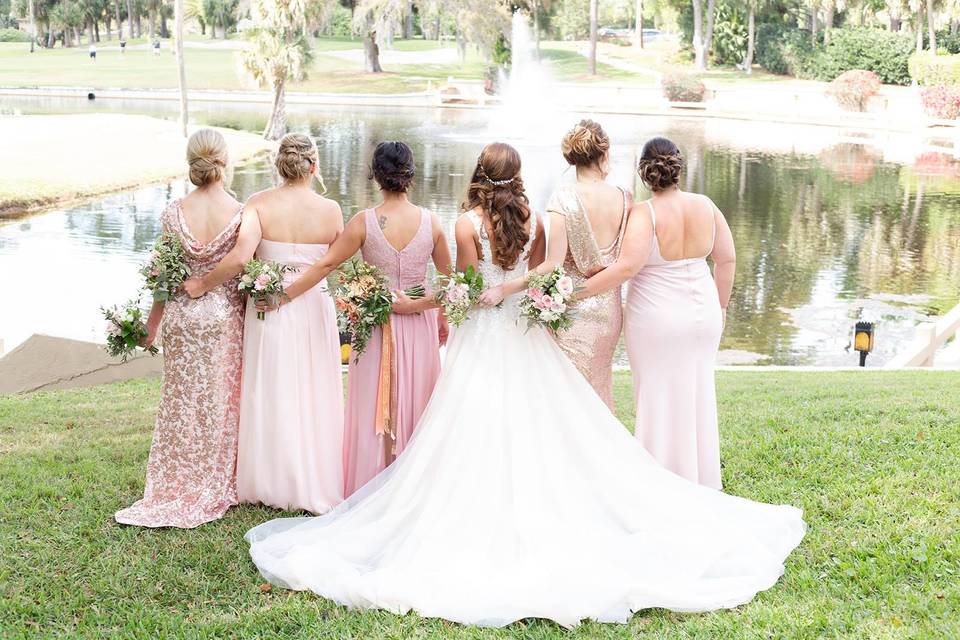 Lovely Bridal party