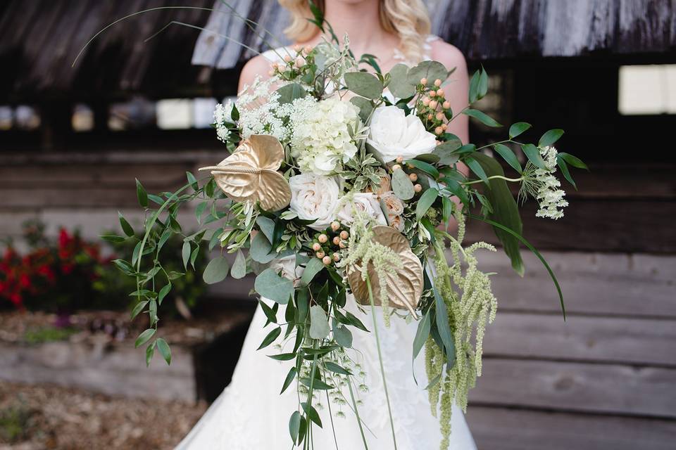 Organic Bridal Bouquet