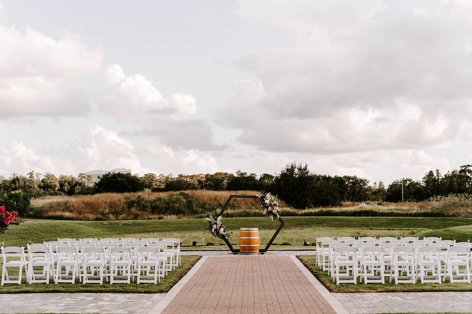 ADorable ceremony area