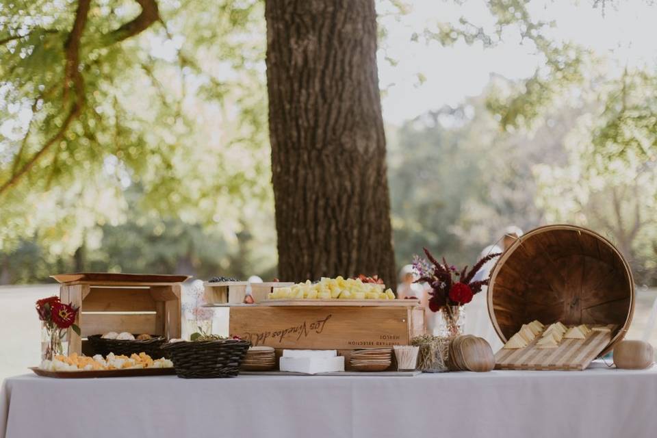 Wood Rounds — Old Blue BBQ - Full Service BBQ Catering DC, MD, VA